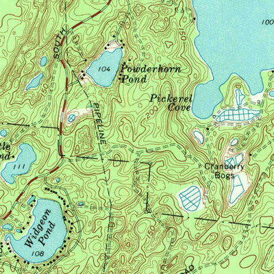 United States Geological Survey Plymouth, MA (1962, 24000-Scale) digital map