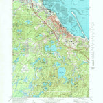 United States Geological Survey Plymouth, MA (1977, 25000-Scale) digital map