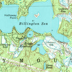 United States Geological Survey Plymouth, MA (1977, 25000-Scale) digital map