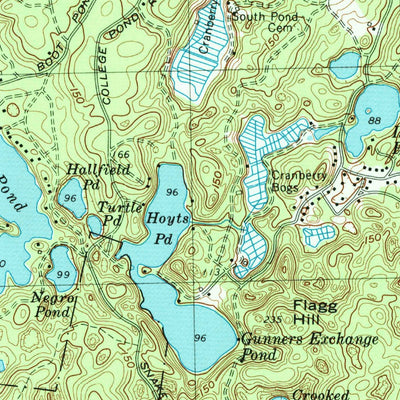 United States Geological Survey Plymouth, MA (1977, 25000-Scale) digital map