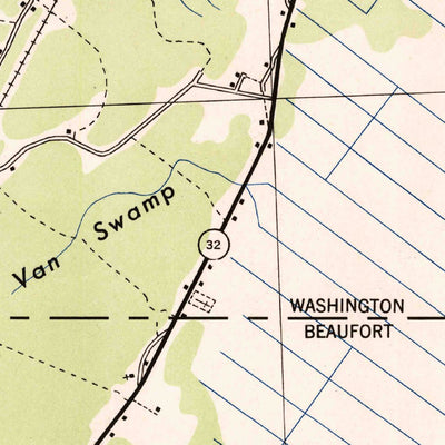 United States Geological Survey Plymouth, NC (1943, 125000-Scale) digital map