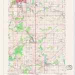 United States Geological Survey Plymouth South, WI (1974, 24000-Scale) digital map