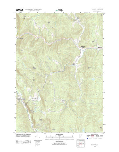 United States Geological Survey Plymouth, VT (2012, 24000-Scale) digital map