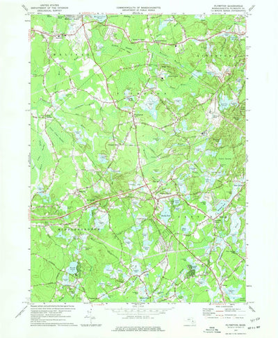 United States Geological Survey Plympton, MA (1977, 24000-Scale) digital map