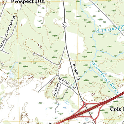 United States Geological Survey Plympton, MA (2021, 24000-Scale) digital map