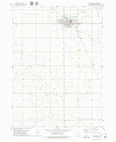 United States Geological Survey Pocahontas, IA (1979, 24000-Scale) digital map