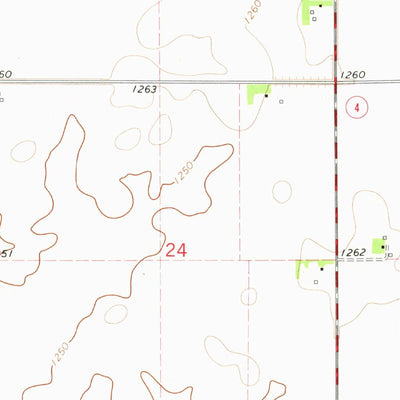 United States Geological Survey Pocahontas, IA (1979, 24000-Scale) digital map