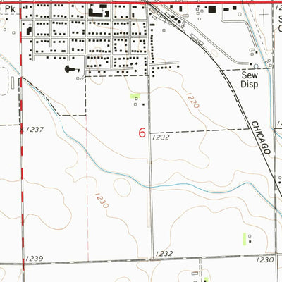United States Geological Survey Pocahontas, IA (1979, 24000-Scale) digital map