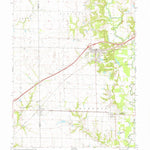 United States Geological Survey Pocahontas, IL (1974, 24000-Scale) digital map