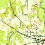 United States Geological Survey Pocahontas, TN (1952, 24000-Scale) digital map