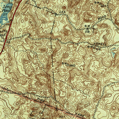 United States Geological Survey Pocasset, MA (1941, 31680-Scale) digital map