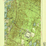 United States Geological Survey Pocasset, MA (1943, 31680-Scale) digital map