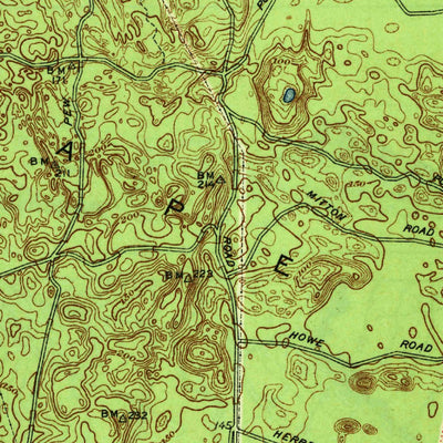 United States Geological Survey Pocasset, MA (1943, 31680-Scale) digital map