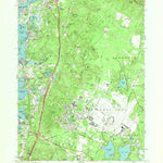 United States Geological Survey Pocasset, MA (1967, 24000-Scale) digital map