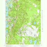United States Geological Survey Pocasset, MA (1967, 25000-Scale) digital map