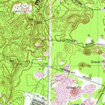 United States Geological Survey Pocasset, MA (1967, 25000-Scale) digital map