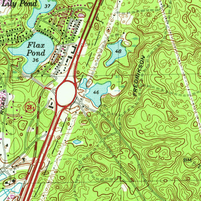 United States Geological Survey Pocasset, MA (1967, 25000-Scale) digital map