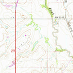 United States Geological Survey Pocasset, OK (1966, 24000-Scale) digital map
