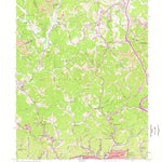 United States Geological Survey Pocatalico, WV (1958, 24000-Scale) digital map