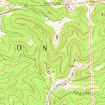 United States Geological Survey Pocatalico, WV (1958, 24000-Scale) digital map