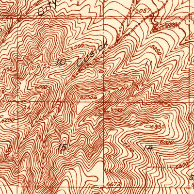 United States Geological Survey Pocatello, ID (1937, 48000-Scale) digital map