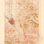 United States Geological Survey Pocatello, ID (1944, 62500-Scale) digital map