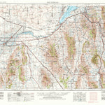 United States Geological Survey Pocatello, ID-UT (1954, 250000-Scale) digital map