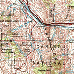 United States Geological Survey Pocatello, ID-UT (1954, 250000-Scale) digital map
