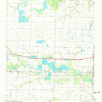 United States Geological Survey Pocket Prairie, AR (1982, 24000-Scale) digital map