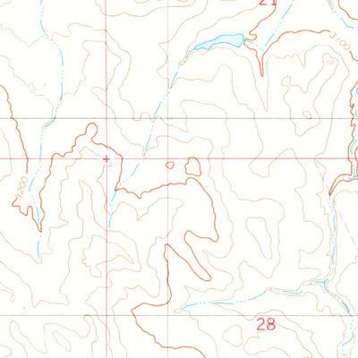 United States Geological Survey Pocochichee Butte, MT (1979, 24000-Scale) digital map