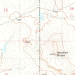 United States Geological Survey Pocochichee Butte, MT (1979, 24000-Scale) digital map