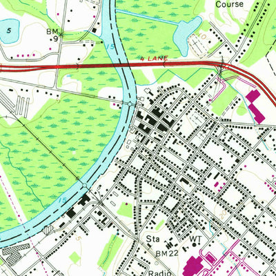 United States Geological Survey Pocomoke City, MD-VA (1968, 24000-Scale) digital map