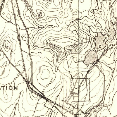 United States Geological Survey Pocono, PA (1919, 62500-Scale) digital map
