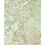United States Geological Survey Pocono, PA-NJ (1959, 125000-Scale) digital map