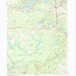United States Geological Survey Pocono Pines, PA (1966, 24000-Scale) digital map