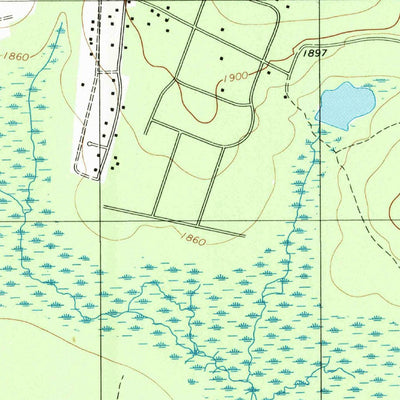 United States Geological Survey Pocono Pines, PA (1997, 24000-Scale) digital map
