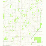 United States Geological Survey Podo Creek, AR (1980, 24000-Scale) digital map