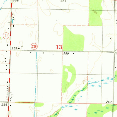 United States Geological Survey Podo Creek, AR (1980, 24000-Scale) digital map