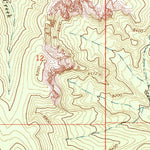 United States Geological Survey Podunk Creek, UT (1966, 24000-Scale) digital map