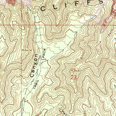 United States Geological Survey Podunk Creek, UT (1966, 24000-Scale) digital map