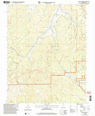 United States Geological Survey Podunk Creek, UT (2002, 24000-Scale) digital map
