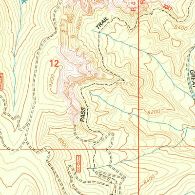 United States Geological Survey Podunk Creek, UT (2002, 24000-Scale) digital map