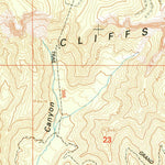 United States Geological Survey Podunk Creek, UT (2002, 24000-Scale) digital map