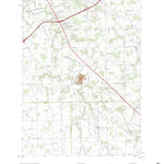 United States Geological Survey Poe, IN (2022, 24000-Scale) digital map