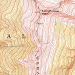 United States Geological Survey Poe Mountain, WA (1965, 24000-Scale) digital map