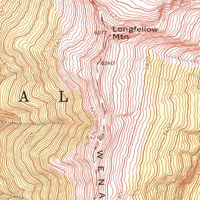 United States Geological Survey Poe Mountain, WA (1965, 24000-Scale) digital map