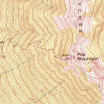 United States Geological Survey Poe Mountain, WA (1965, 24000-Scale) digital map