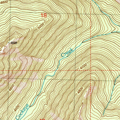 United States Geological Survey Poe Mountain, WA (2004, 24000-Scale) digital map