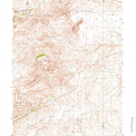 United States Geological Survey Poe Mountain, WY (1955, 24000-Scale) digital map