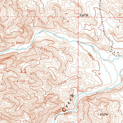 United States Geological Survey Poe Mountain, WY (1955, 24000-Scale) digital map